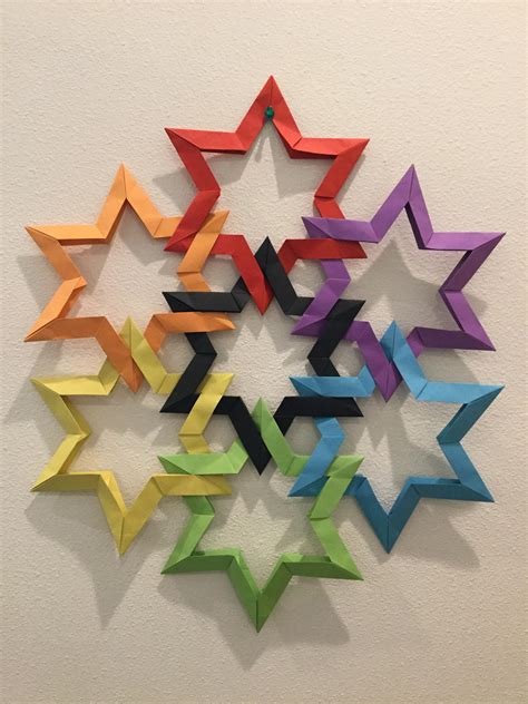 A Wall Decoration I Designed Dont Know What To Call It Rorigami