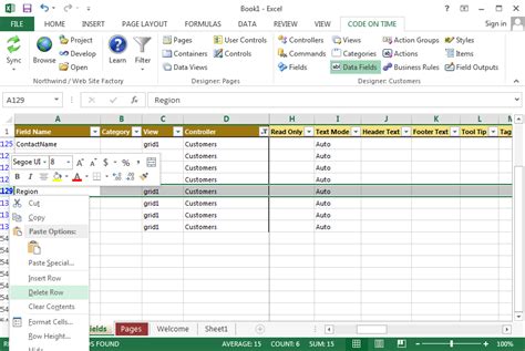 Code On Time Development Tools For Excel Overview