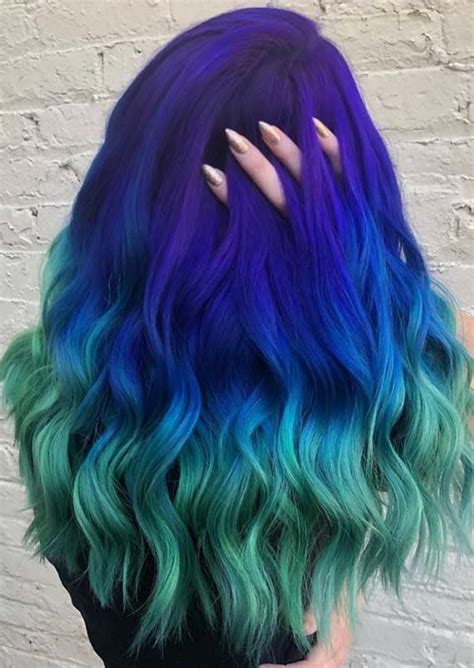 Any red dye (including pink and purple) that doesn't contain hydrogen peroxide and ammonia can help reduce the green color enough. Browse here to see our latest trends of blue to green hair ...