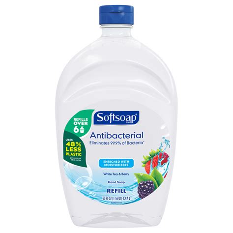 Save On Softsoap Antibacterial Hand Soap Refill White Tea And Berry