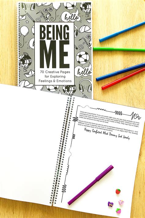 The worksheets contain 20 questions per grade level, kindergarten through 7th grade. Feelings & Emotions Printable Journal: 70 Drawing ...