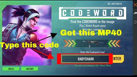 Jigsaw codes in free fire: FREE FIRE CODE WORD EVENT || DAY 5 CODE WORD FOR MANIAC ...