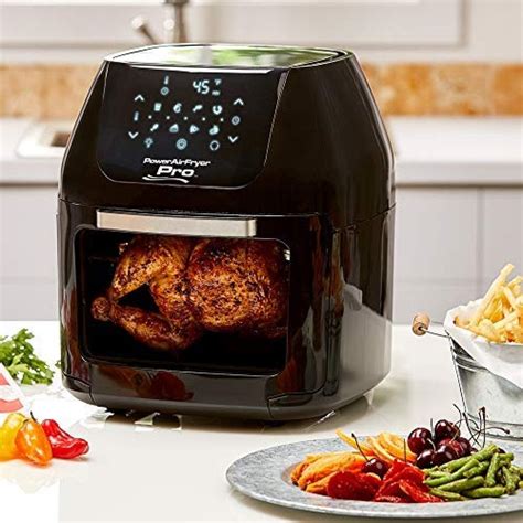 Powerxl Air Fryer Pro Qt With In Cooking Features With Rotisserie Bargainlow Today