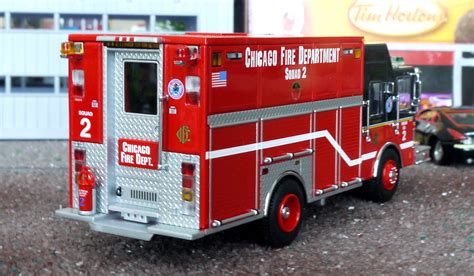My Code 3 Diecast Fire Truck Collection Hme Saulsbury Rescue Chicago
