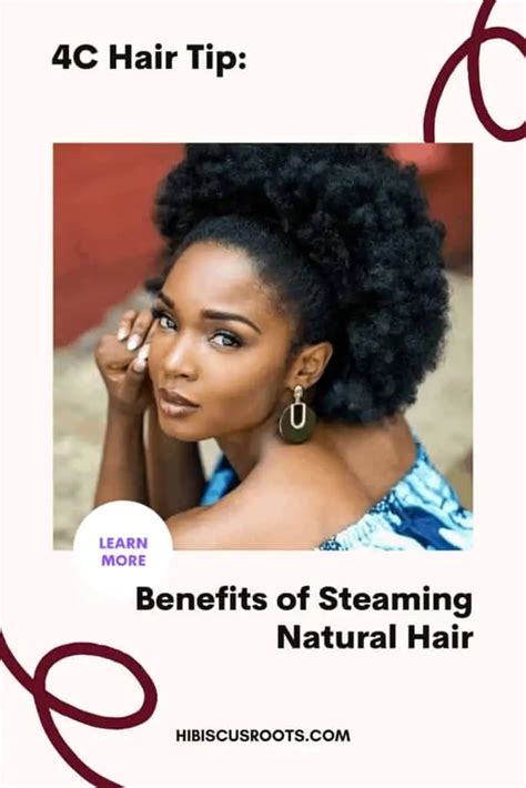 6 Hassle Free Ways To Steam Natural Hair At Home Hibiscus Roots