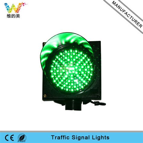 200mm Full Screen Parking Lot Green Led Traffic Signal Light China