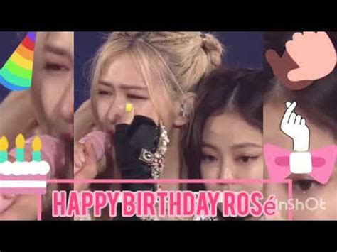 Rosé trained at yg entertainment for four years before her announcement as a member of blackpink in june 2016. HAPPY BIRTHDAY ROSE BLACKPINK 🎉🎂💄👑👏 - YouTube
