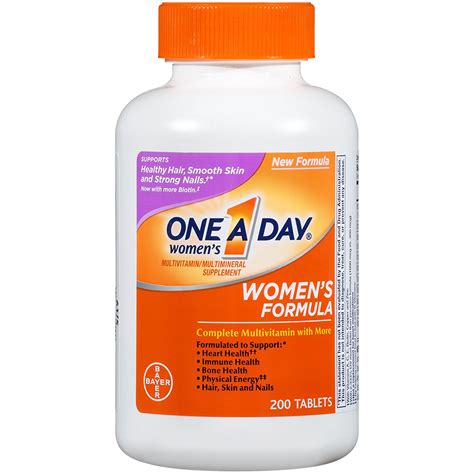 One A Day Womens Formula Multivitamin Multimineral Supplement 200