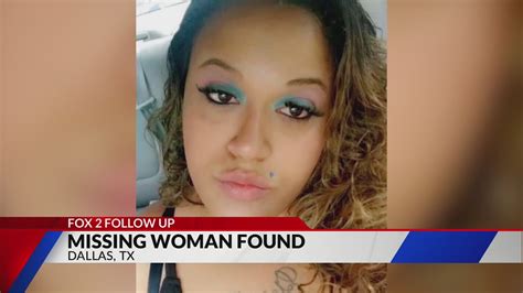 missing st louis woman found in dallas youtube