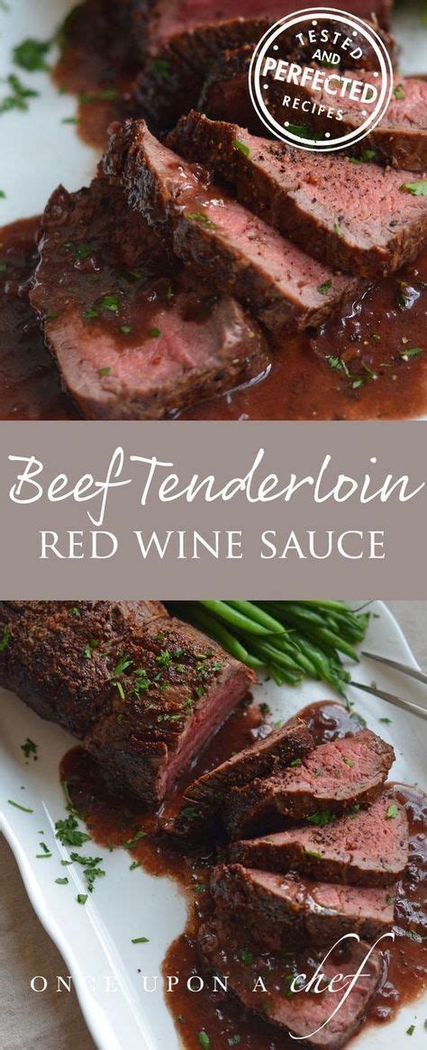 Press remaining seasoning mixture evenly onto all surfaces of beef roast. Roast Beef Tenderloin with Wine Sauce | Recipe | Beef recipes for dinner, Beef recipes, Beef ...