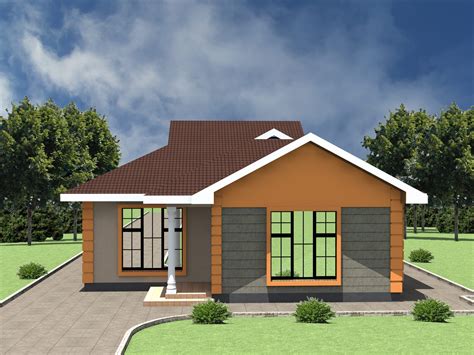 Simple Two Bedroom House Designs In Kenya