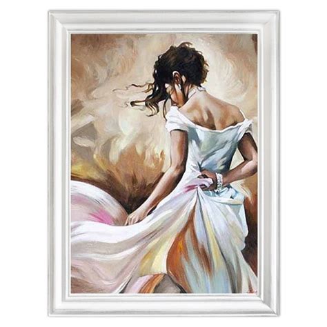 Obraz olejny ręcznie malowany Kobieta