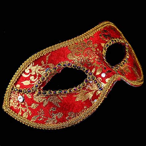 Prince Lace Sequin Venetian Masks Adult Women Masquerade Half Face Mask