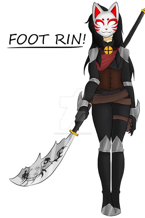 Foot Ninja Rin By Sadiestreak On Deviantart