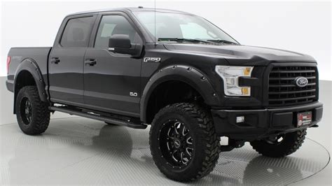 The sports package in the roush test vehicle included ford's red and black leather seats with a matching red trim on everything including the seat belts. Lifted 2016 Ford F-150 XLT Sport Package 4WD by #RTXC ...