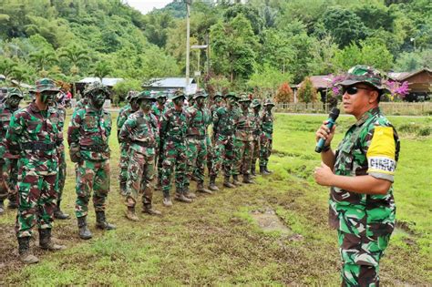 Latihan Pertahanan Pangkalan Lanud Sam Ratulangi Di Tasuka Kaweng Kakas