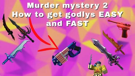 Murder Mystery 2 Roblox How To Godly Items For Free Legit And Working