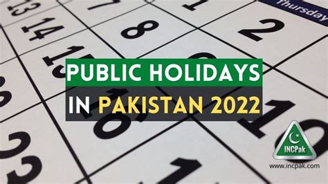 Public Holidays In Pakistan 2022 Complete List Laptrinhx News