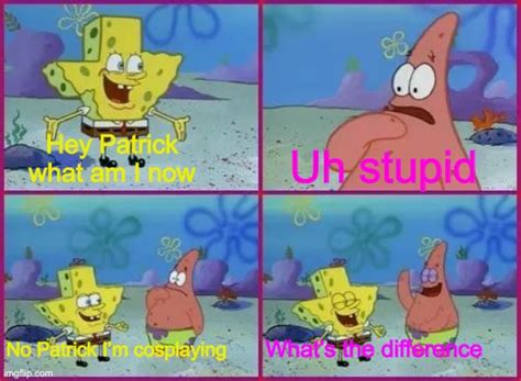 Spongebob Whats The Difference Imgflip