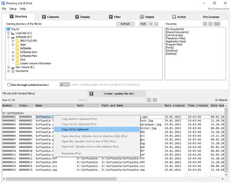 Download Directory List & Print 4.20