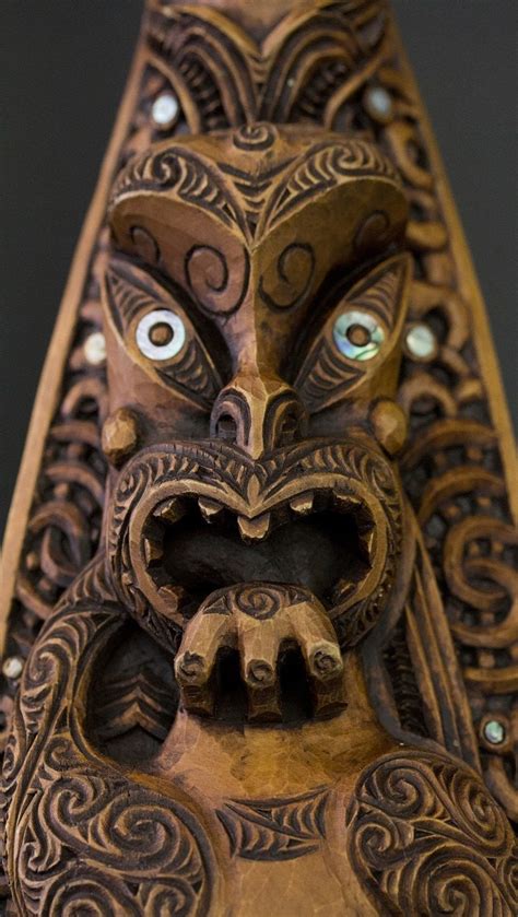 Hoe Whakairo Rākau Māori Arts And Crafts Aotearoa Polynesian