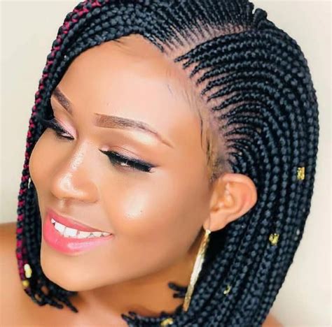 The black color women of all ages specifically have many various hair styles. Bob Box Braid Wig for Black women | Etsy #bigboxbraids ...