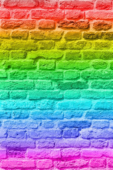 Rainbow Wall Free Stock Photo Public Domain Pictures