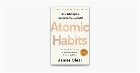 Atomic Habits On Apple Books