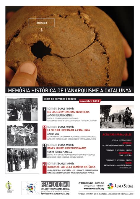 Memoria Hist Rica Del Anarquismo En Catalunya Confederaci N Nacional