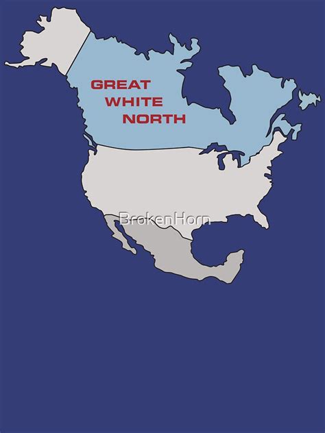 Great White North T Shirt For Sale By Brokenhorn Redbubble Sctv T