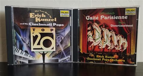 2 cd lot erich kunzel cincinnati pops top 20 gaîté parisienne ebay