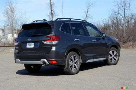 It handles excellent in snow or rain. 2020 Subaru Forester review | Car Reviews | Auto123