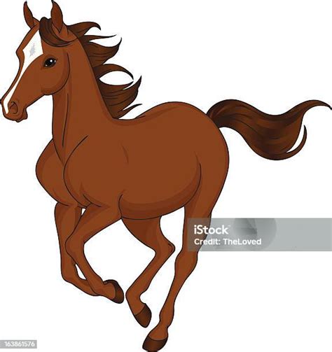 Kartun Kuda Berjalan Ilustrasi Stok Unduh Gambar Sekarang Anggota