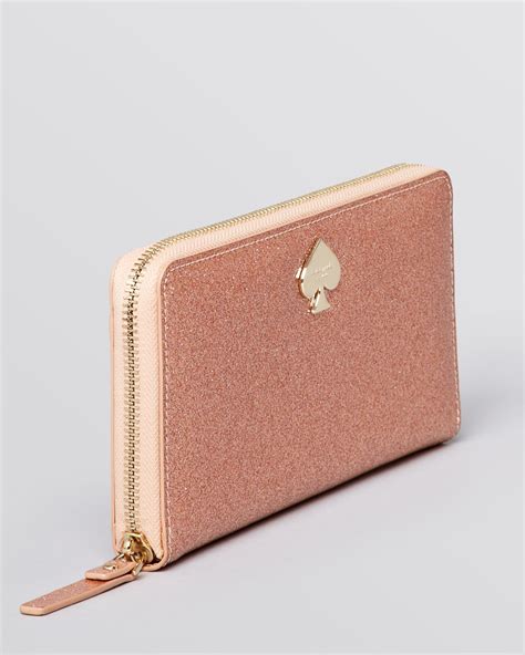 Welcome back to my channel, thanks for stopping by. Lyst - Kate Spade New York Lacey Glitter Bug Wallet in Pink