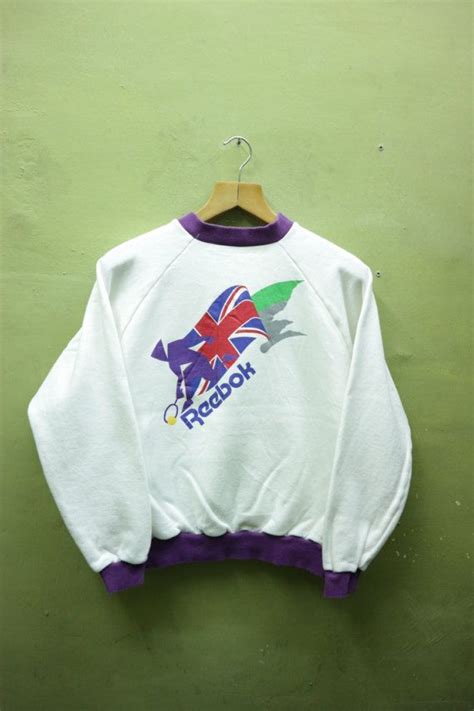 All styles and colors available in the official adidas online store. Vintage Reebok Sweatshirt Big Flag Tennis Sportswear ...