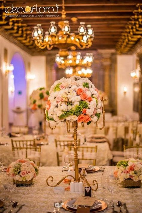 50 años de casados manuel y magdalena bodas de oro. Centros de mesa de 15 anos herrería (3) | Decoracion de ...