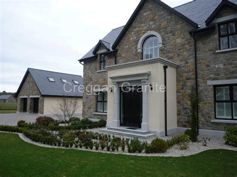 Protection from the rain and the elements. Door Surrounds / Arches - Creggan Granite Ireland ...