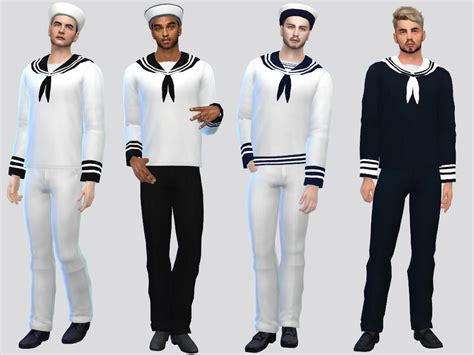The Sims Resource Sailor Uniform