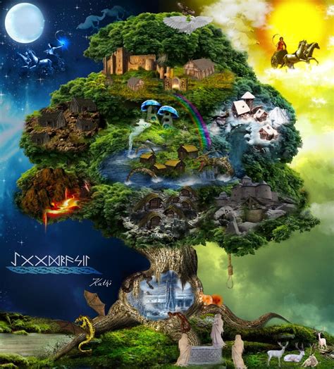 Origines des runes vikings : la création du monde nordique