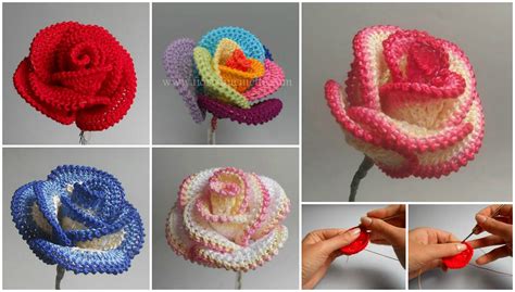 Crochet Beautiful Roses Pretty Ideas