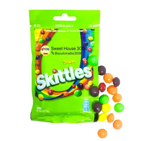 Skittles Fruit Flavour Candies Sour 40g Shopee Malaysia
