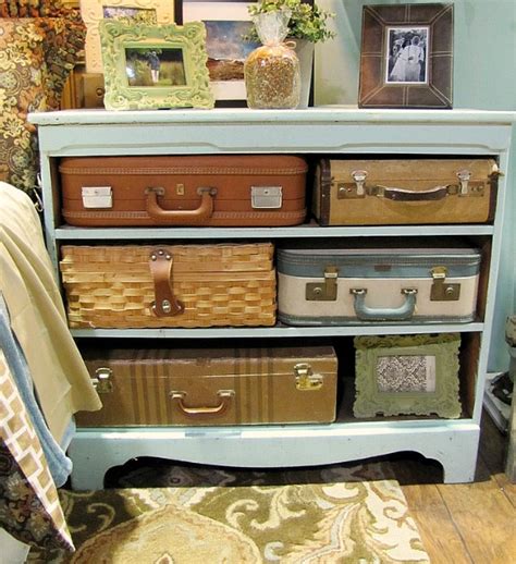 15 Ways To Repurpose A Suitcase In 2020 Home Vintage Suitcases Home