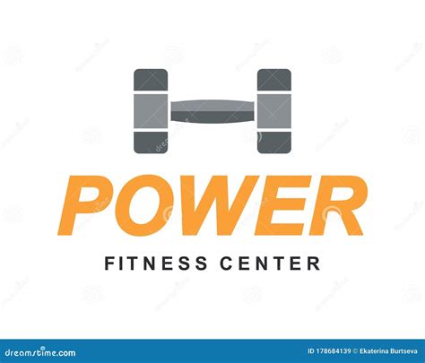 Fitness Power Gym Logo Sign Stock Vector Illustration Of Application