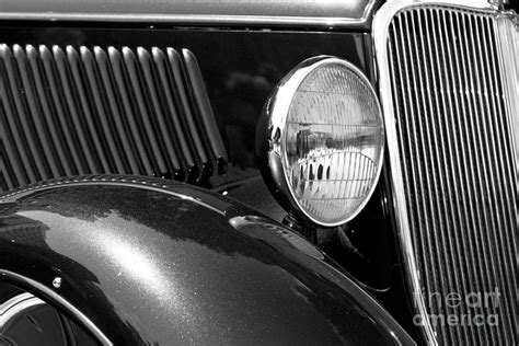Classic Car Headlight Photograph By Mariusz Blach Pixels