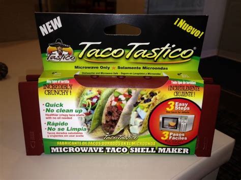Remember to put the most recent picture and describe yourself in the best way; Taco Tastico: taco shells made right in the microwave ...