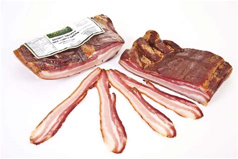 European Style Double Smoked Dry Cured Bacon Superior Meats