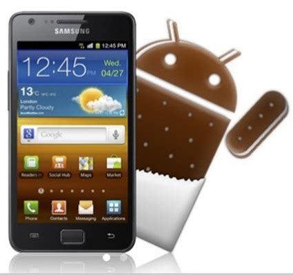 You've got a collection of android 3.0 honeycomb interface elements like the action bar and fragments for developers. Download Samsung Galaxy S II Gets Android 4.0.3 ICS ...