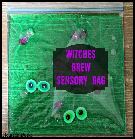Witches Brew Sensory Bag House Of Burke Halloween Activities