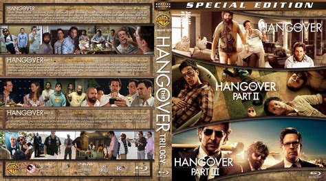 The Hangover Trilogy Blu Ray Cover 2009 2013 R1 Custom