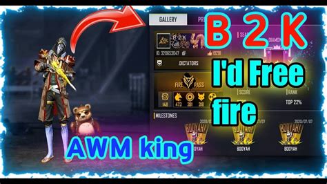 Looking for free fire redeem codes to get free rewards? B2K ID IN FREE FIRE || BORN 2 KILL (B2K) ID FREE FIRE ...